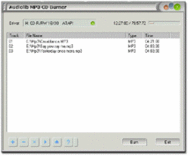 Audiolib MP3 CD Burner screenshot